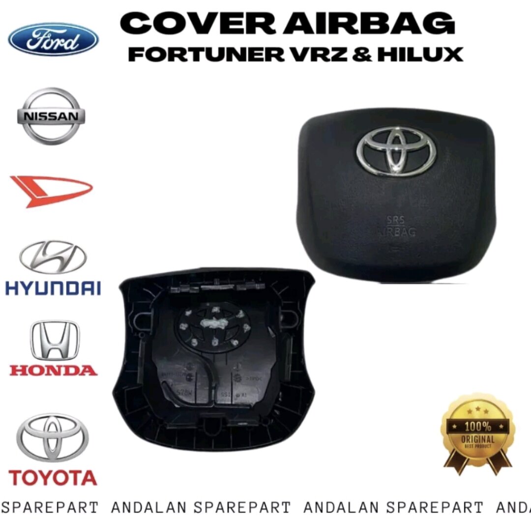 cover airbag tutup klakson toyota fortuner vrz hilux original Harga 150,000 rupiah*Gratis Ongkir