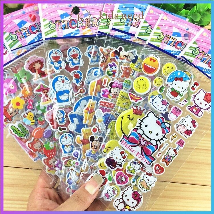 20PCS STIKER TIMBUL BENING