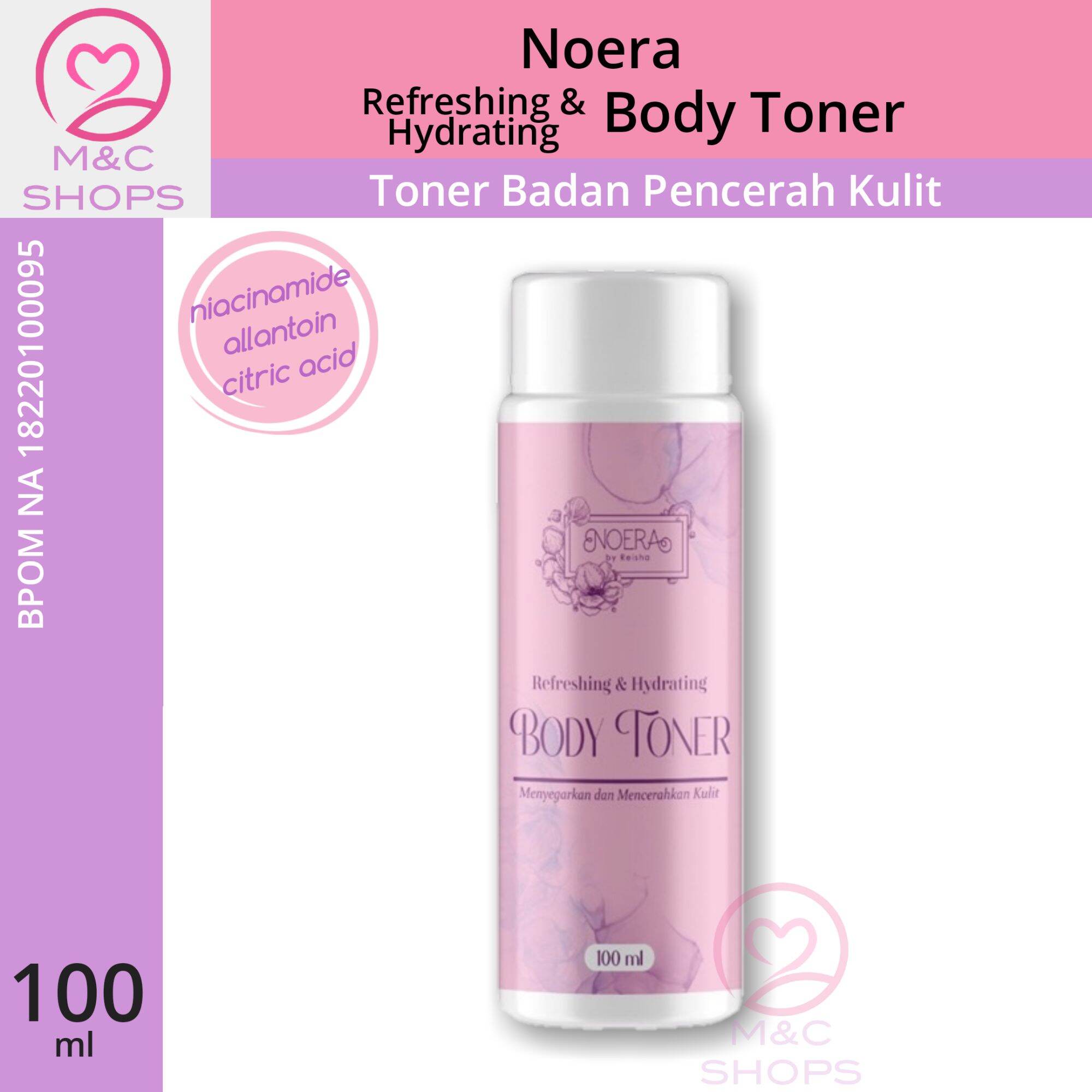 Jual Noera Refreshing & Hydrating Body Toner