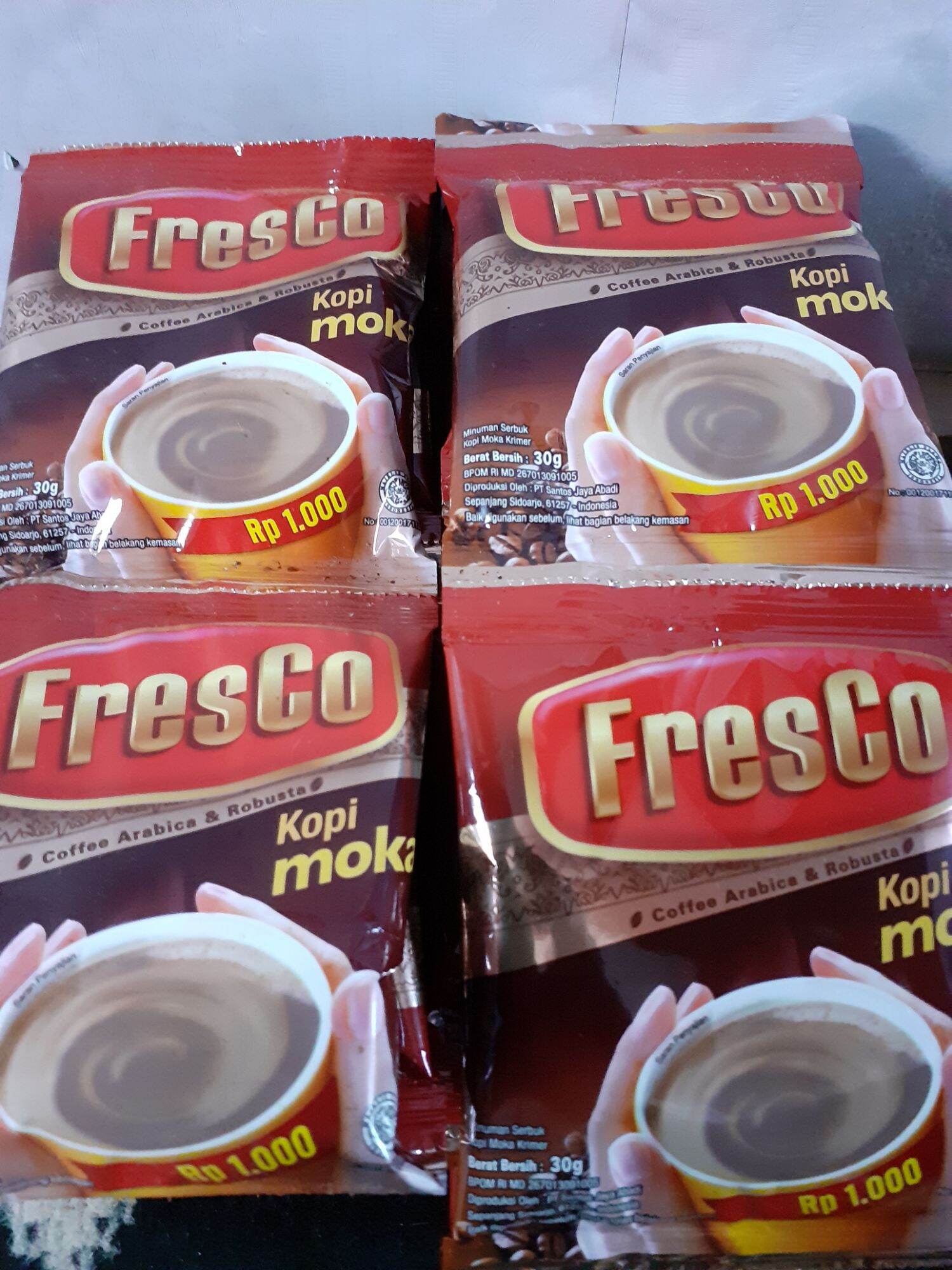 Kopi Fresco 12 Sachet 1 Renceng 30 G Lazada Indonesia