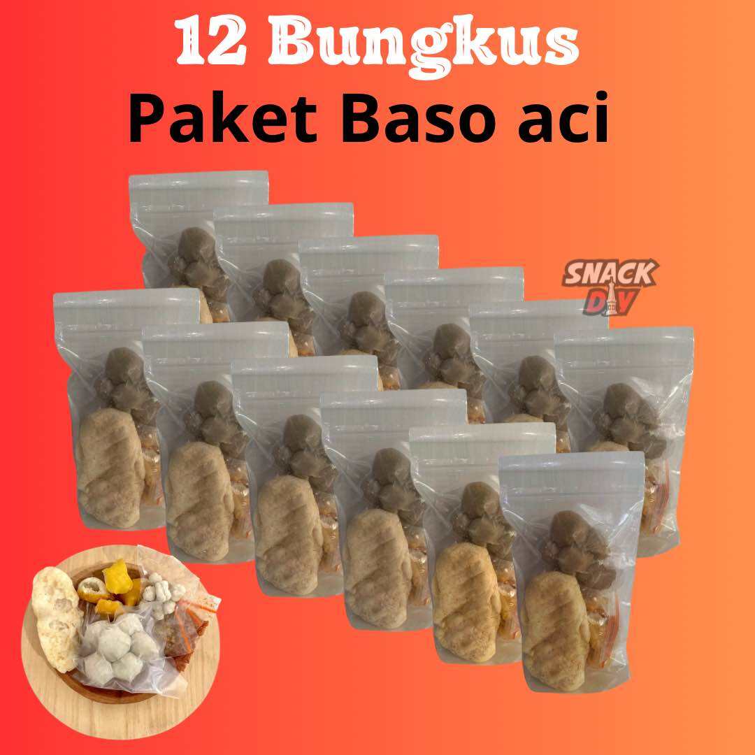 Paket Usaha 12 Bungkus Baso Aci Lazada Indonesia