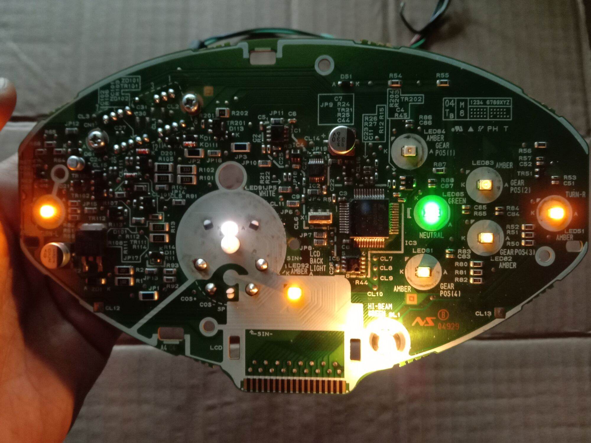 PAPAN PCB SPEEDOMETER KARISMA X SIAP PAKAI Lazada Indonesia