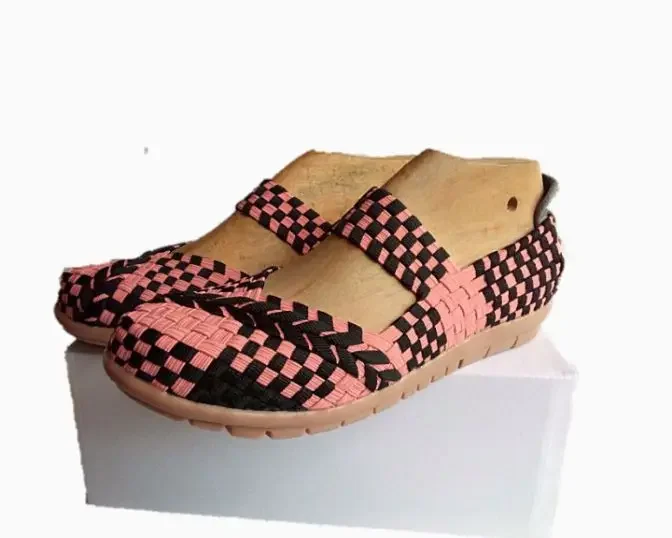 Sepatu FIKA01 Knit Flat Rajut Series /Sepatu Rajut wanita Termurah