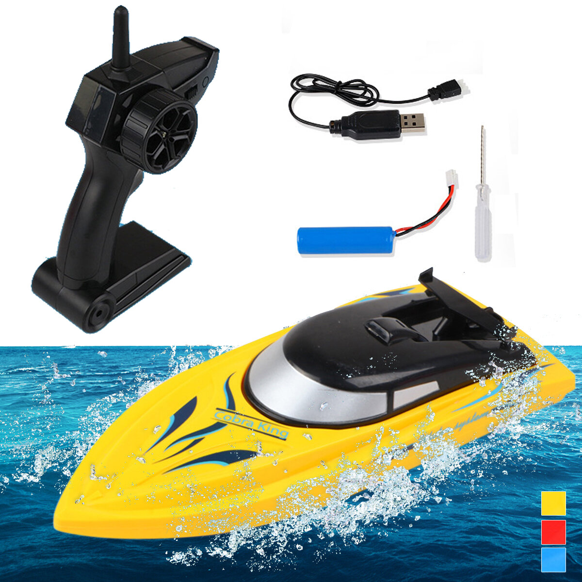 Remote control Speed Boat 4 channel 2.4Ghz High Speed / rc kapal / rc