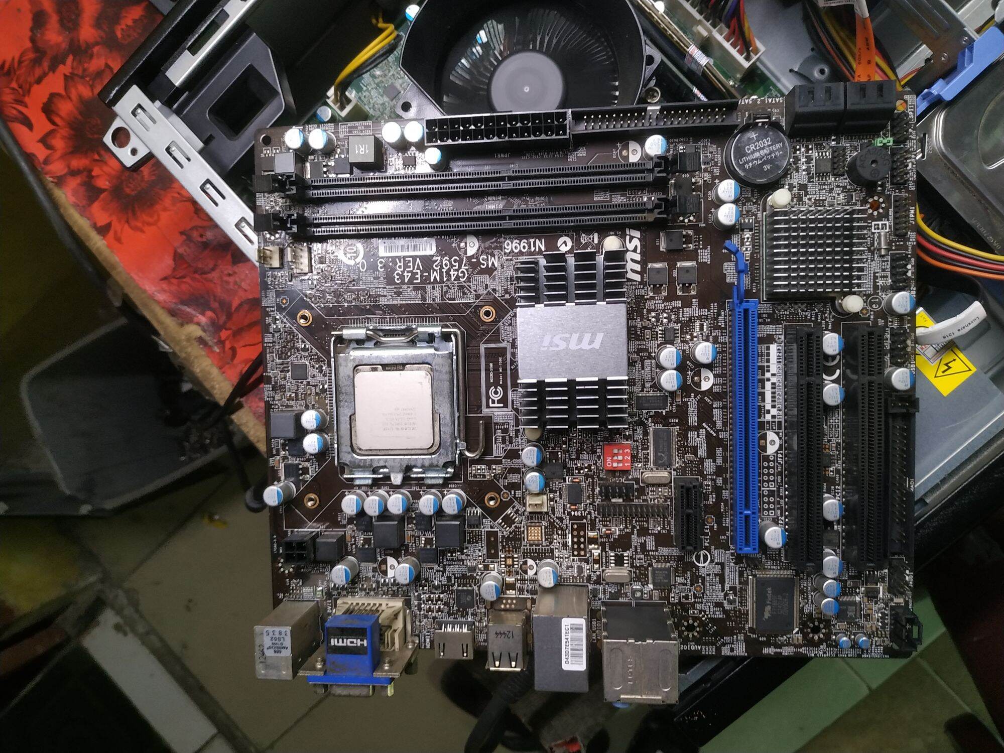 Msi G41m E43 Lga 775 Motherboard With Hdmi Motherboard Intel