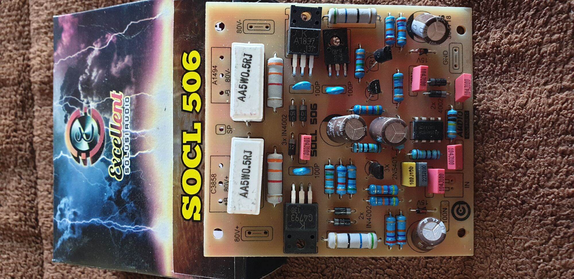 KIT DRIVER SOCL 506 FIBER MKM BY EXCELLENT | Lazada Indonesia