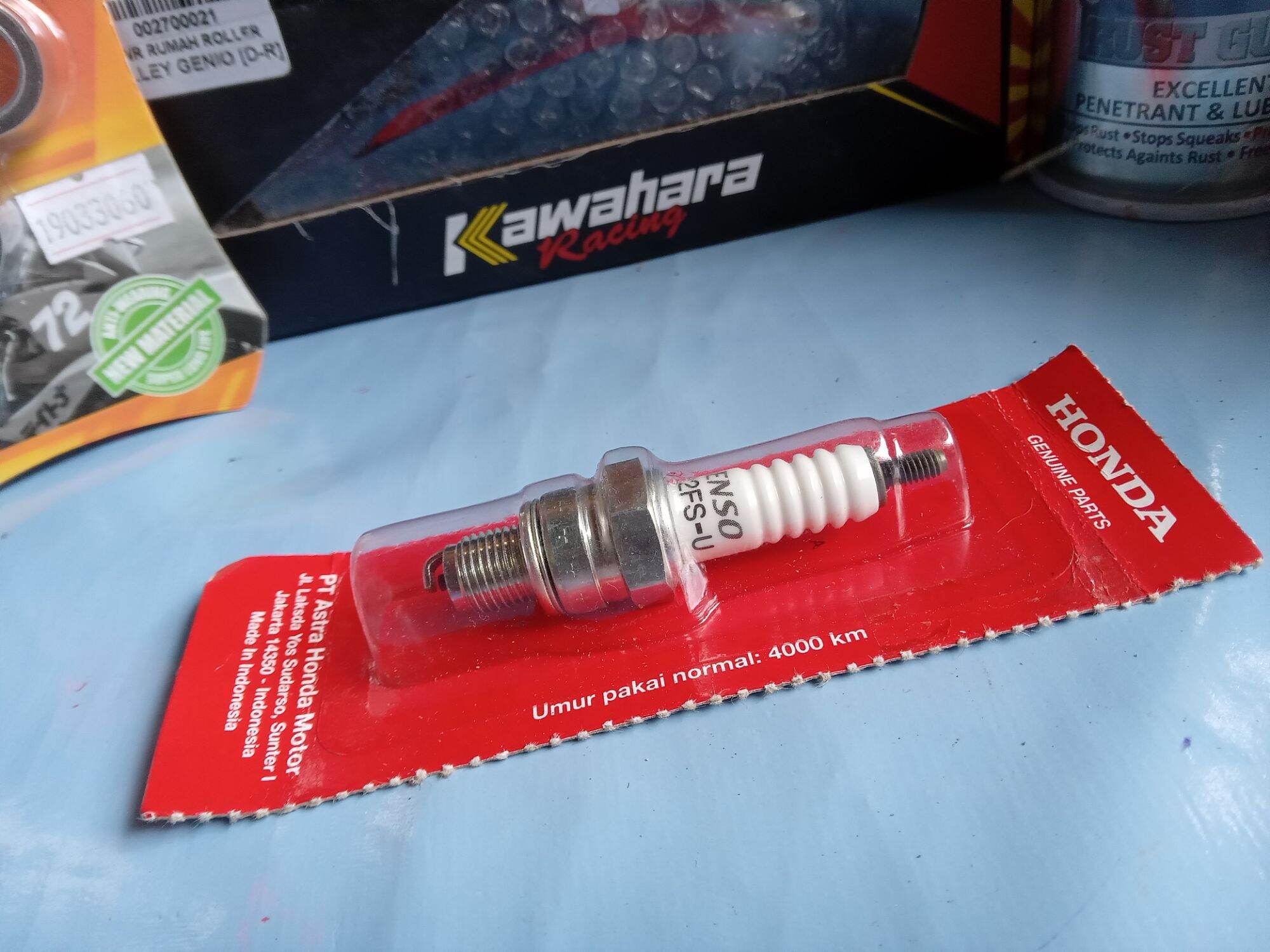 busi honda grand.supra x.supra fit.legenda.revo old.original Harga 20,000 rupiah*Gratis Ongkir