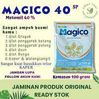 PEMBASMI ULAT MAGICO Metomil 40 SP 100 gram PEMBUSUK TELOR KAPER yang ganggu tanaman