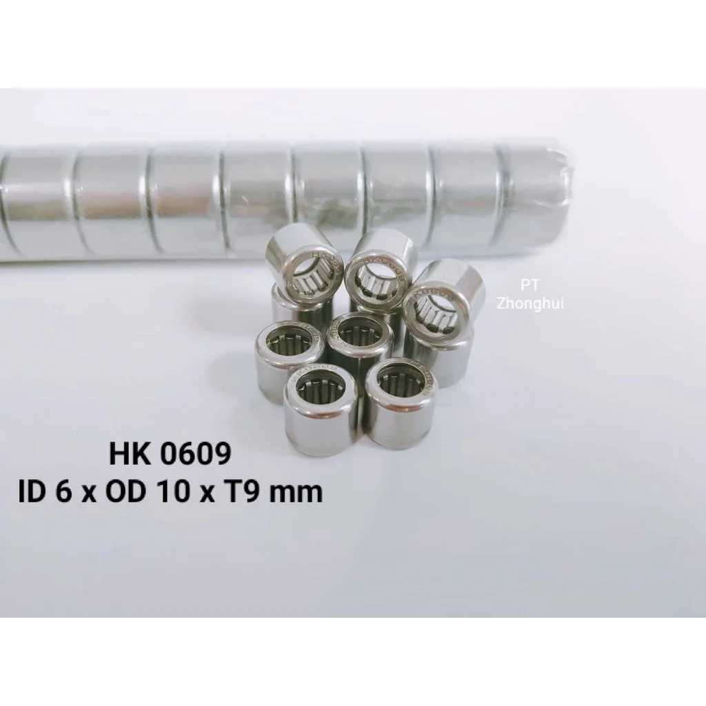 Bearing HK 0609 uk 6x10x9mm isi 1 pcs bearing handle kopling Harga 4,200 rupiah*Gratis Ongkir
