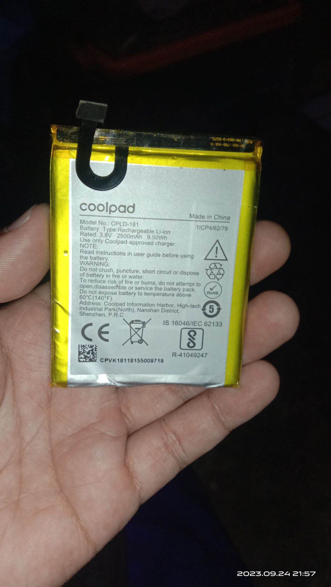 coolpad cpld 181