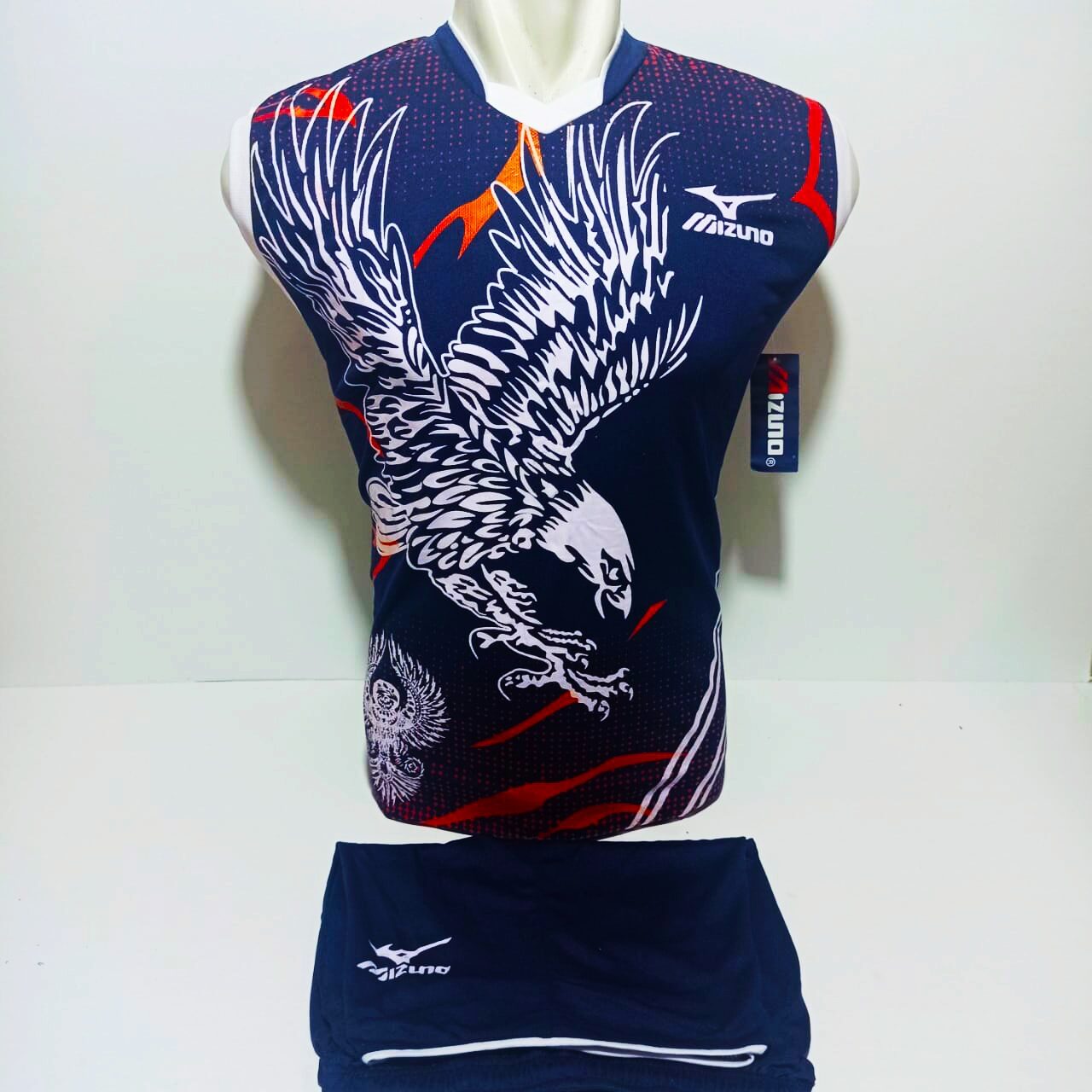 Baju volly kaos voli mizuno singlet setelan bola voli jersey badminton Lazada Indonesia