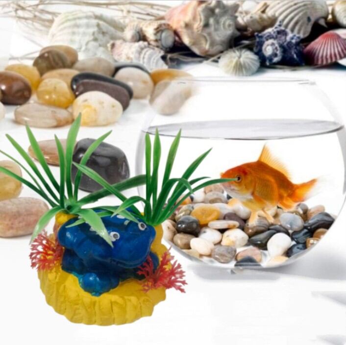 HIASAN DEKORASI AQUARIUM AQUASCAPE KATAK RUMPUT