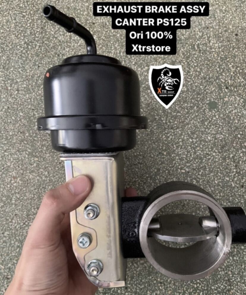 EXHAUST BRAKE ASSY CANTER PS125 Ori 100 Assy chamber ME410219 ORI