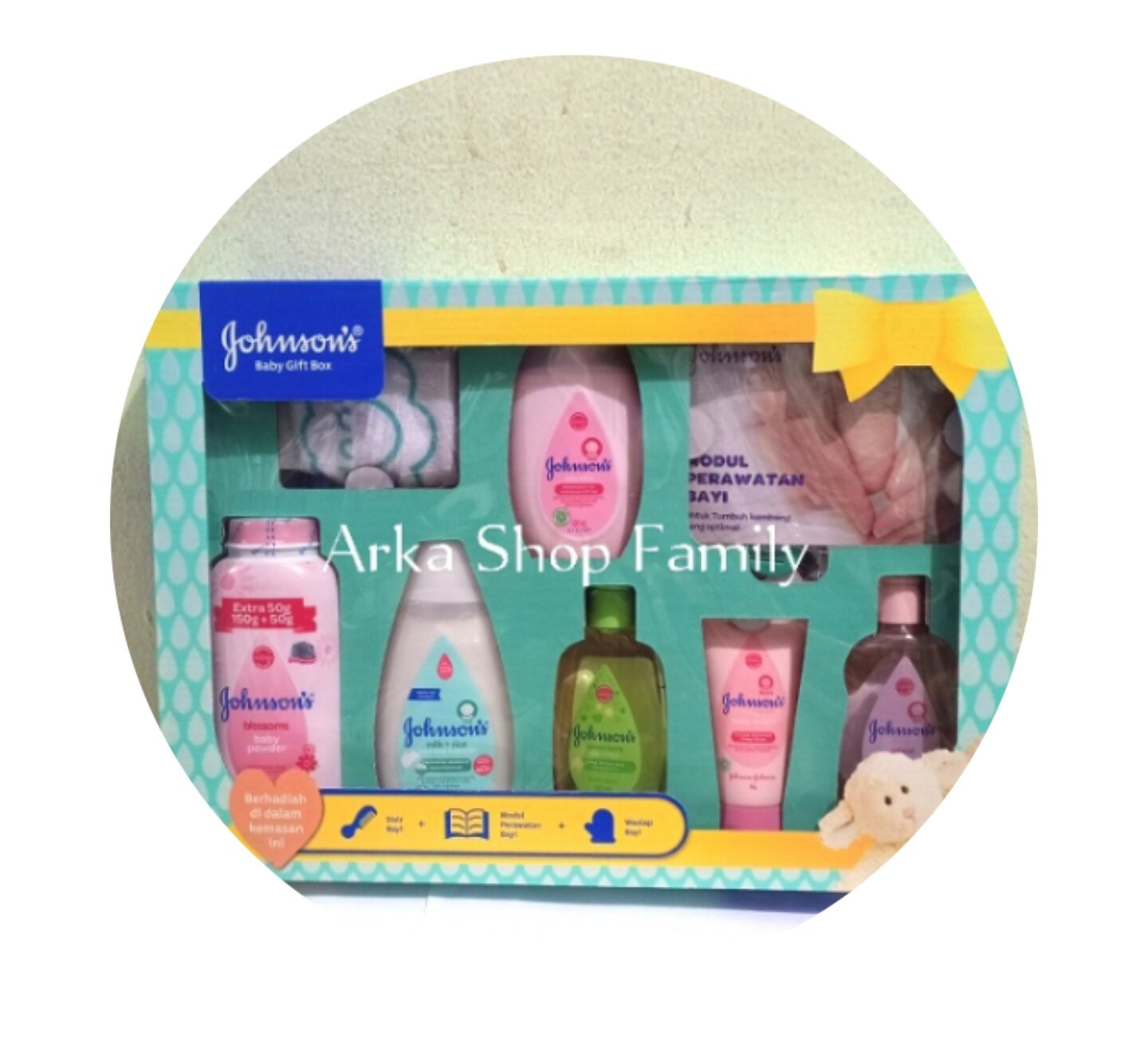 JOHNSON Baby Gift Set Box Paket Hadiah Bayi Johnsons Kado Johnson's  Perlengkapan Mandi