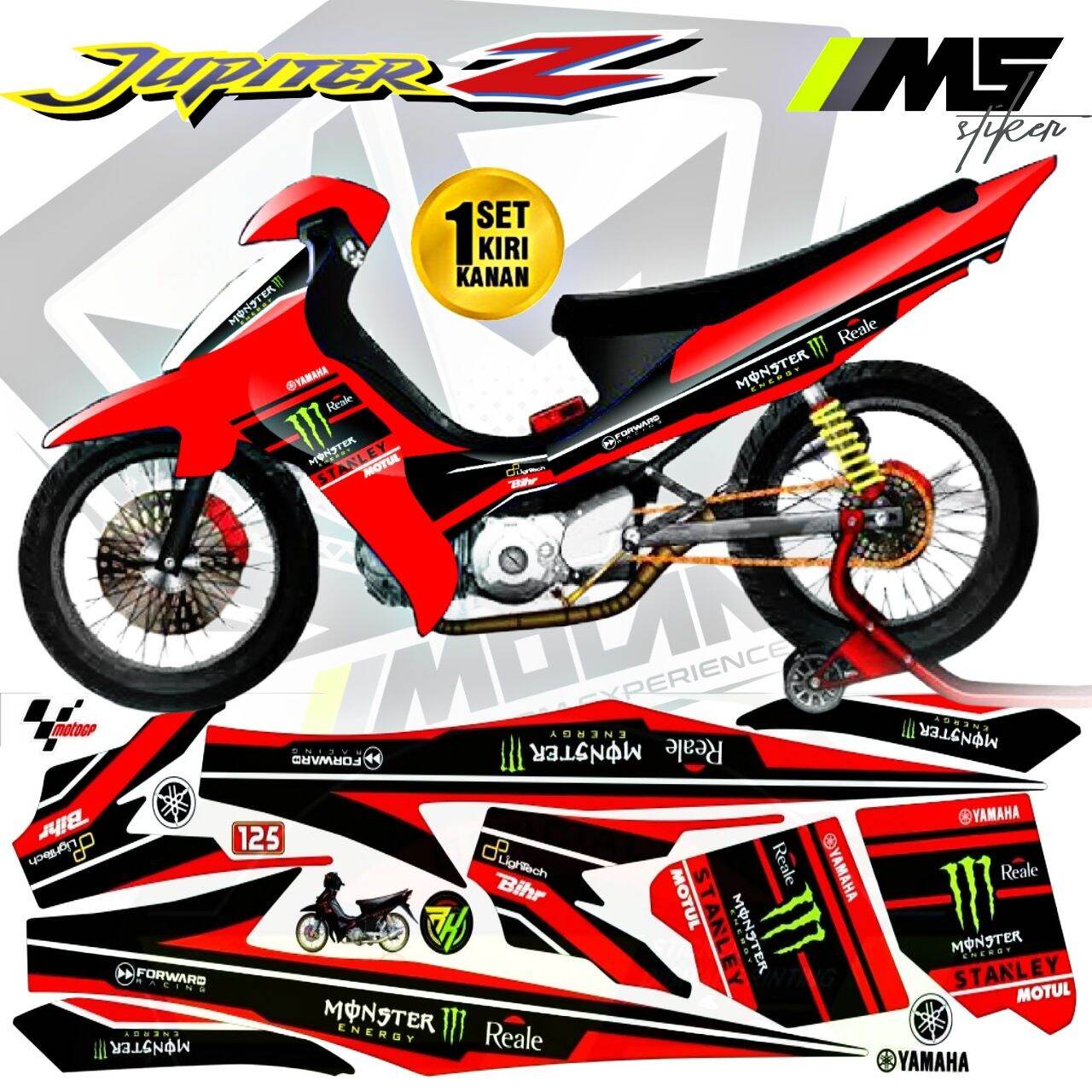 Modifikasi Warna Motor Jupiter Z