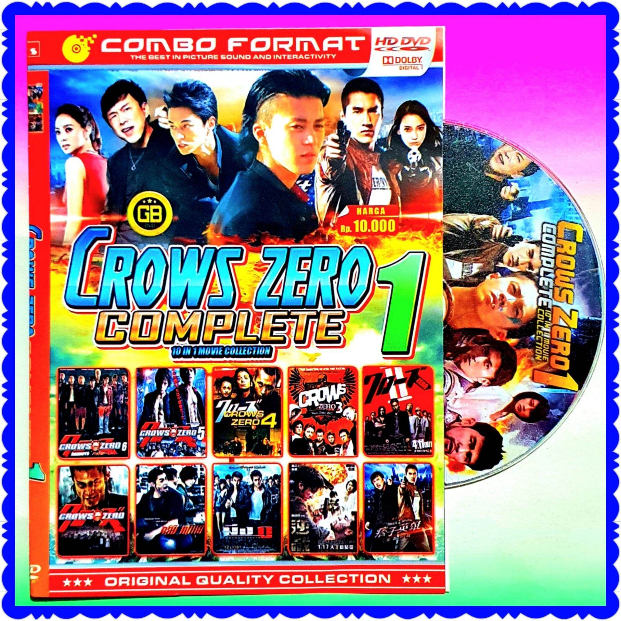 Kaset Dvd Koleksi Film Crow Zero Lengkap Lazada Indonesia 