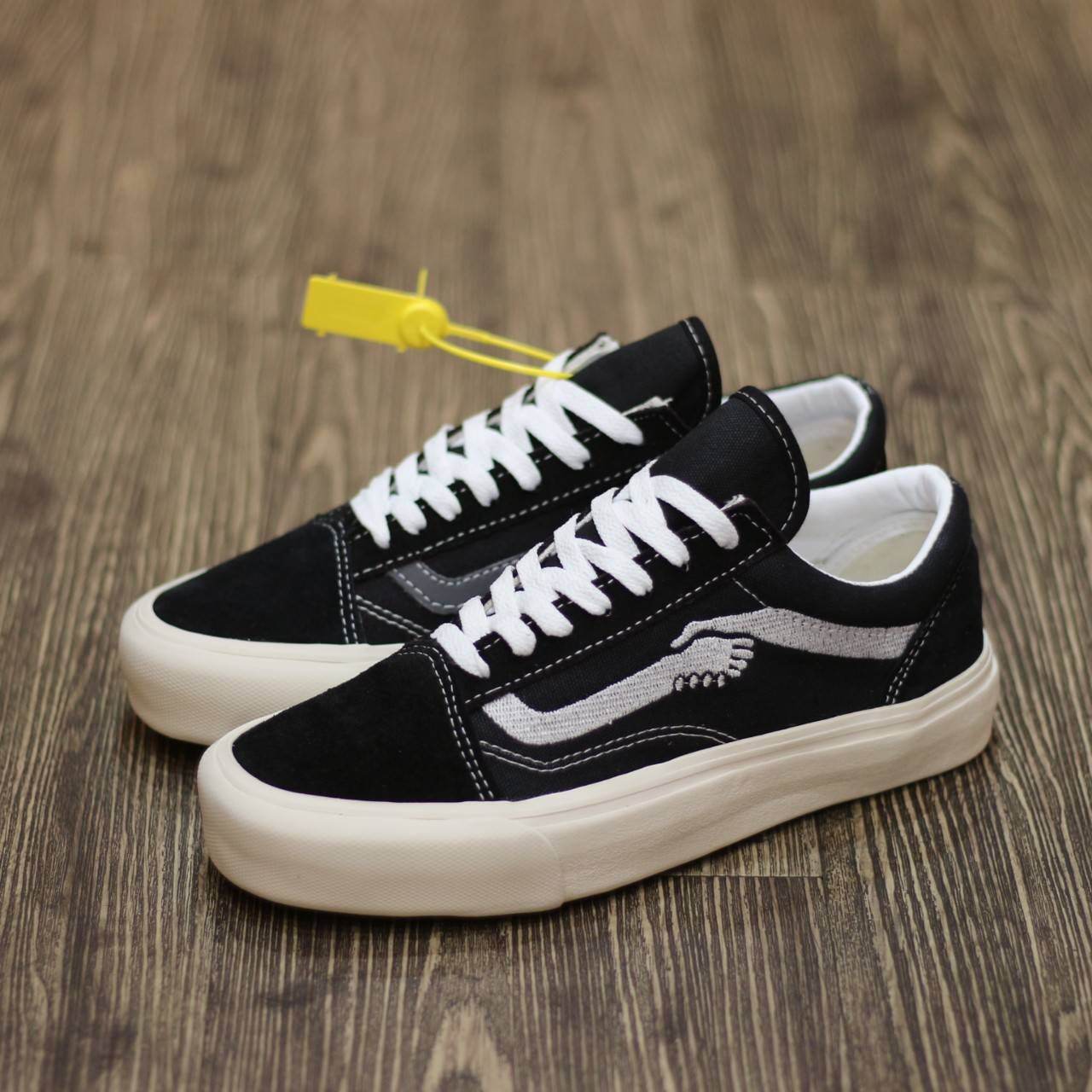 vans old skool black multicolor