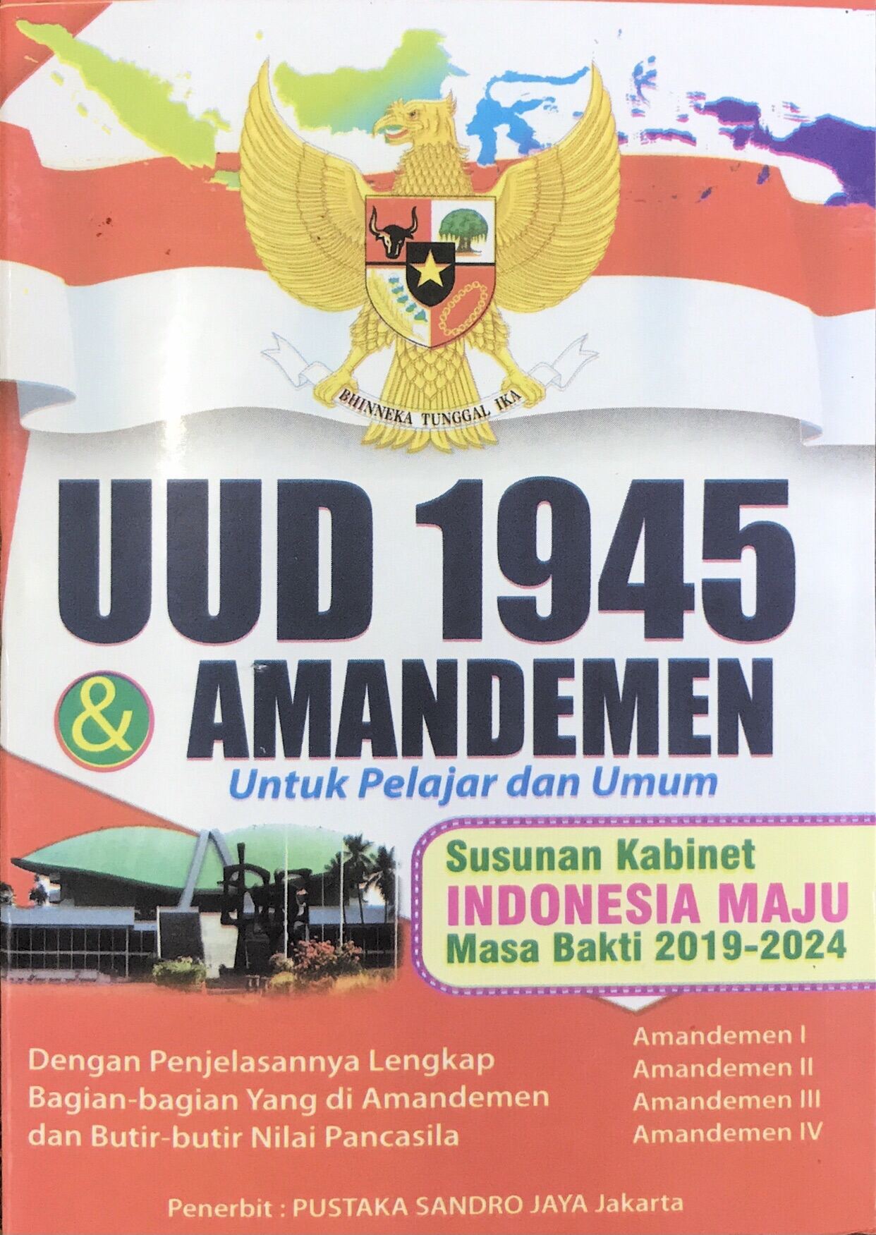 Buku UUD 1945 dan Amandemen Terbaru 20192024 Lazada Indonesia