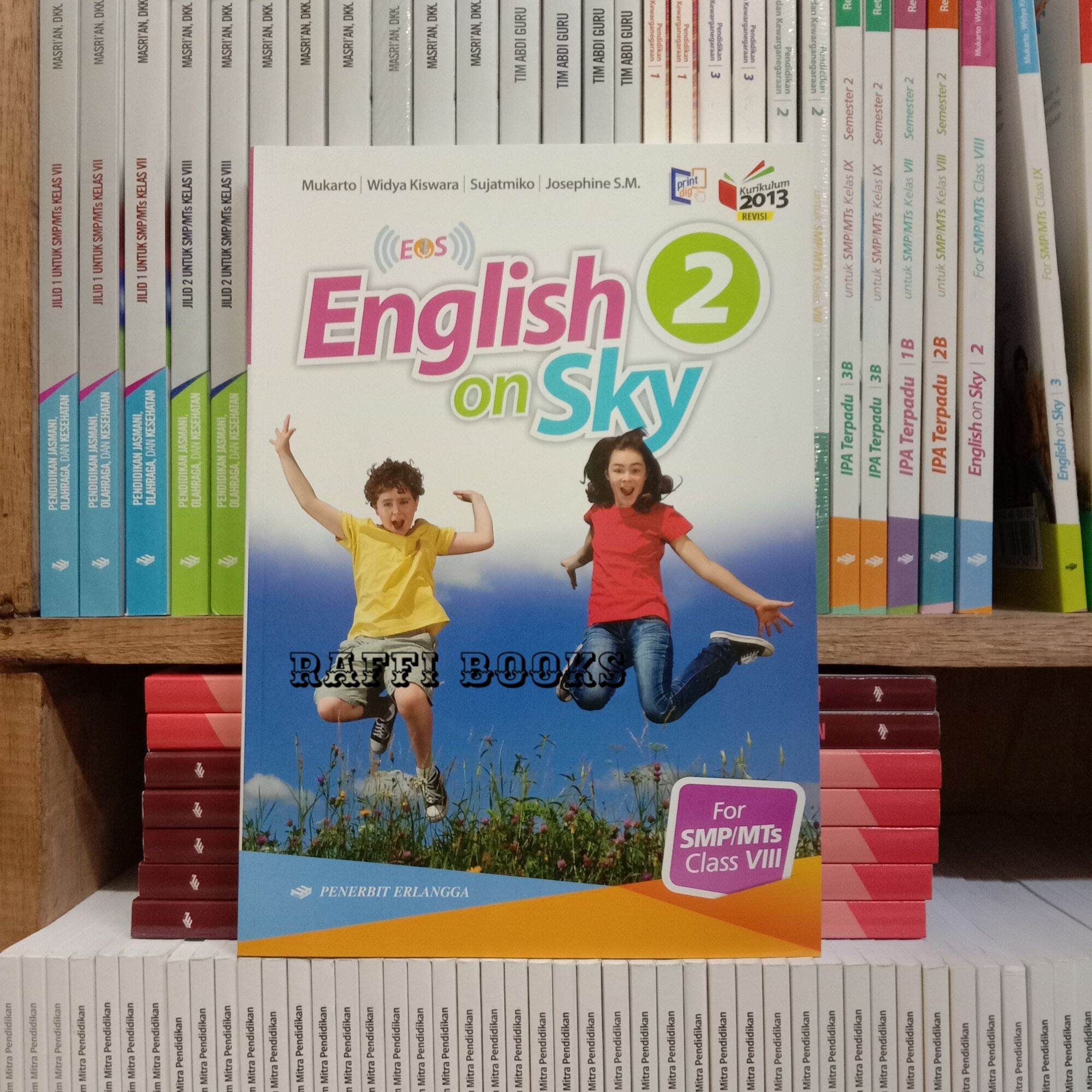 Buku English On Sky Kelas 8/VIII 2 SMP K13 Revisi Erlangga | Lazada ...