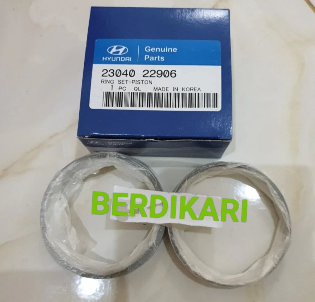 RING PISTON RING SEHER HYUNDAI VERNA AVEGA EXCEL KOREA STD1.00