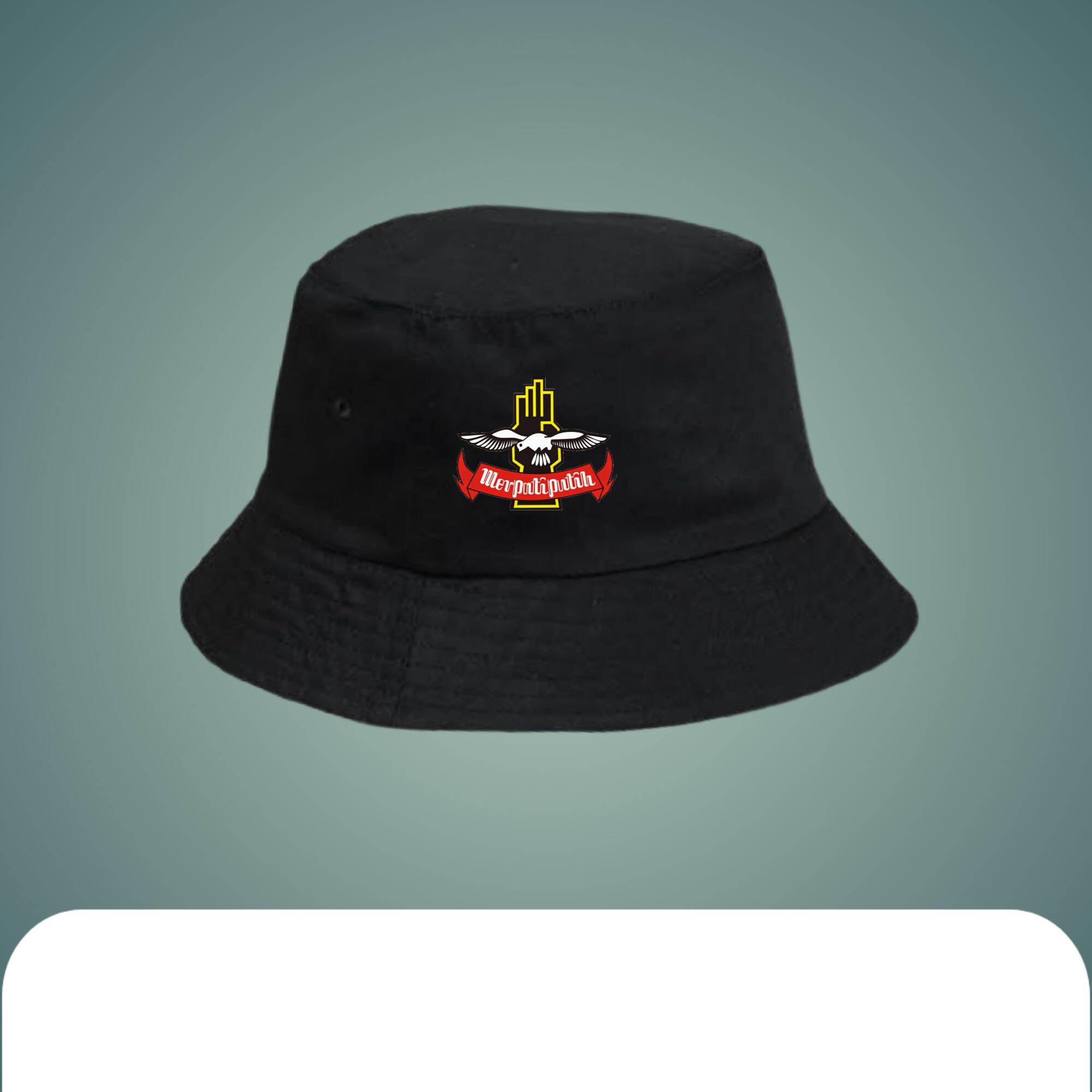 TOPI BUCKET HAT MERPATI PUTIH | Lazada 