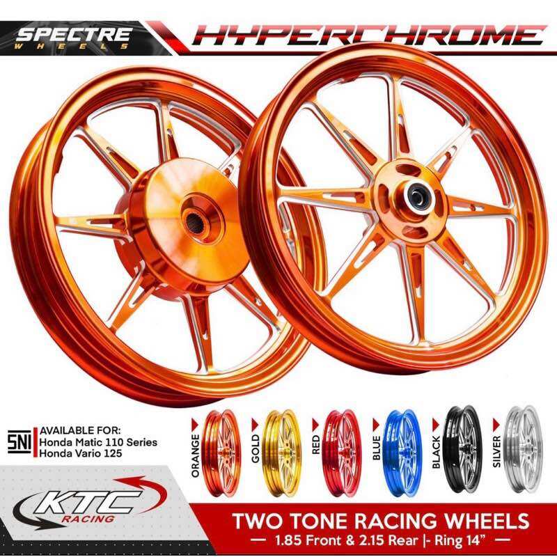 VELG KTC RACING HYPER CHROME BEAT VARIO 110 SCOOPY VARIO 125 VARIO