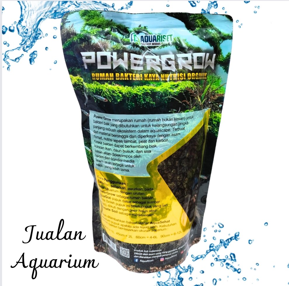 POWER GROW 1L Rumah bakteri Aquarium Aquascape