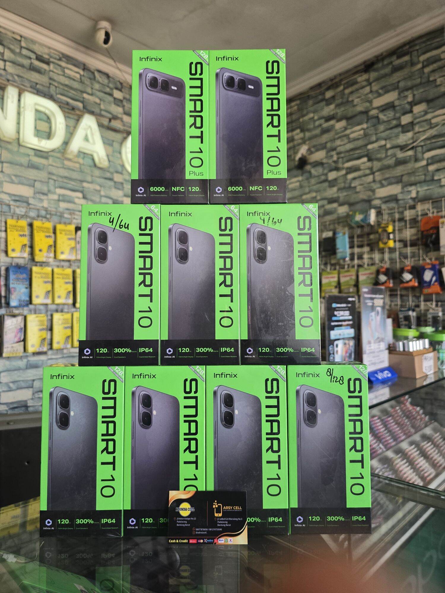 Infinix Smart 10 Harga  2,599,000 Ringgit*Penghantaran Percuma