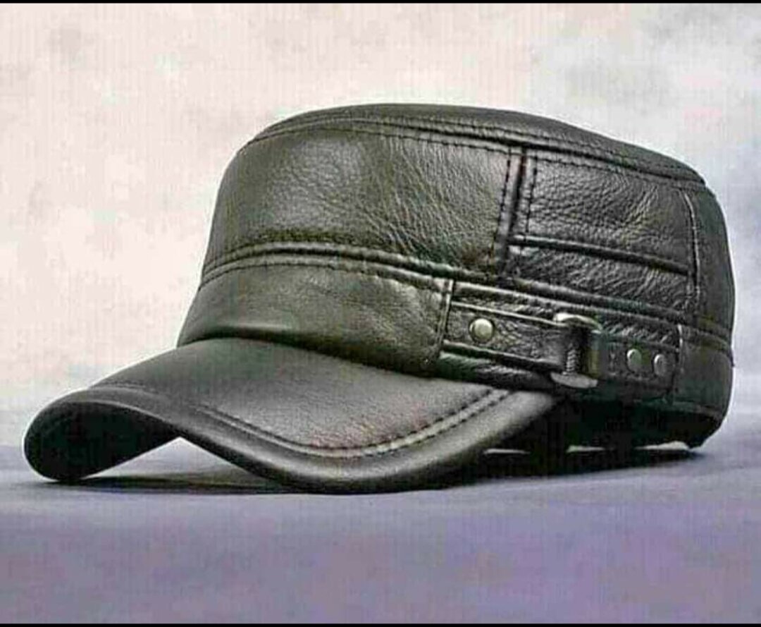 Adult Size Leather Men's Commando Hat Harga 72,500 rupiah*Gratis Ongkir
