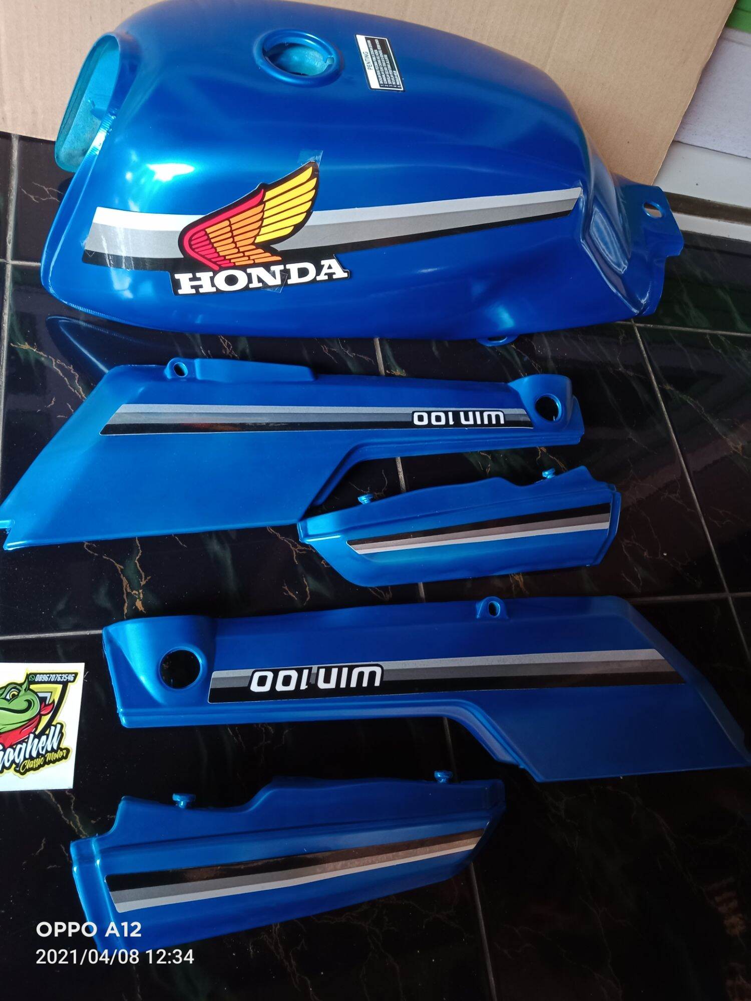 Body Set Tangki Honda Win Bodi Set Tangki Win Lazada Indonesia