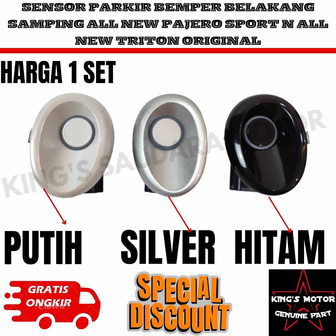 Sensor Parkir Bemper Belakang Samping All New Pajero Sport N All New Triton Original Harga 650,000 rupiah*Gratis Ongkir