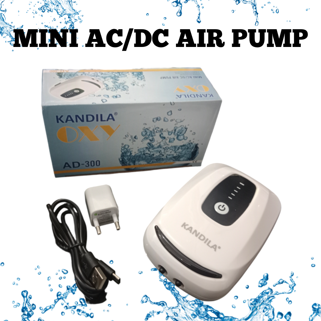 KANDILA OXY AD 300 MINI AC DC AIRPUMP AERATOR AQUARIUM