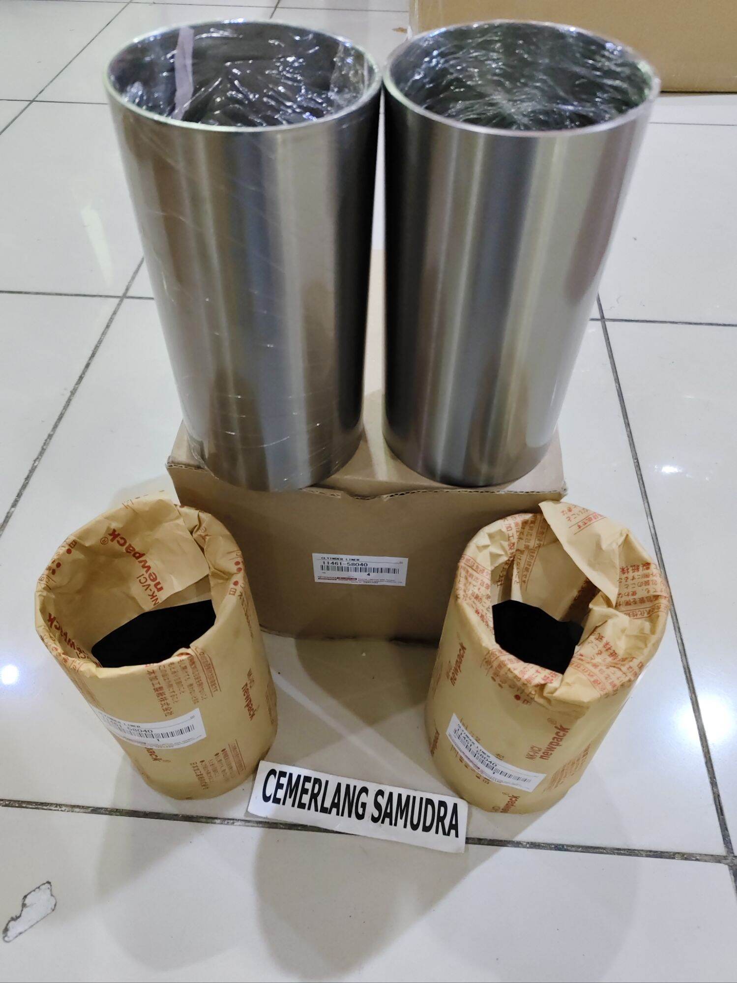 LINER BORING RINO 14B HARGA 4PC NON FINISH 58040 TOYOTA Harga 805,000 rupiah*Gratis Ongkir