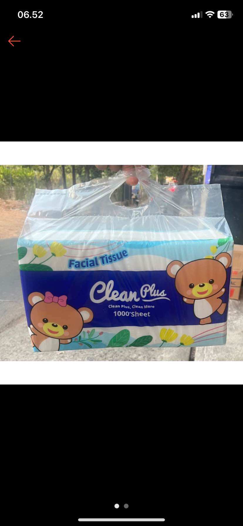 Tisu cleanplus 1000 SHEET 2 ply - tisu wajah halus - tisu lembut murah