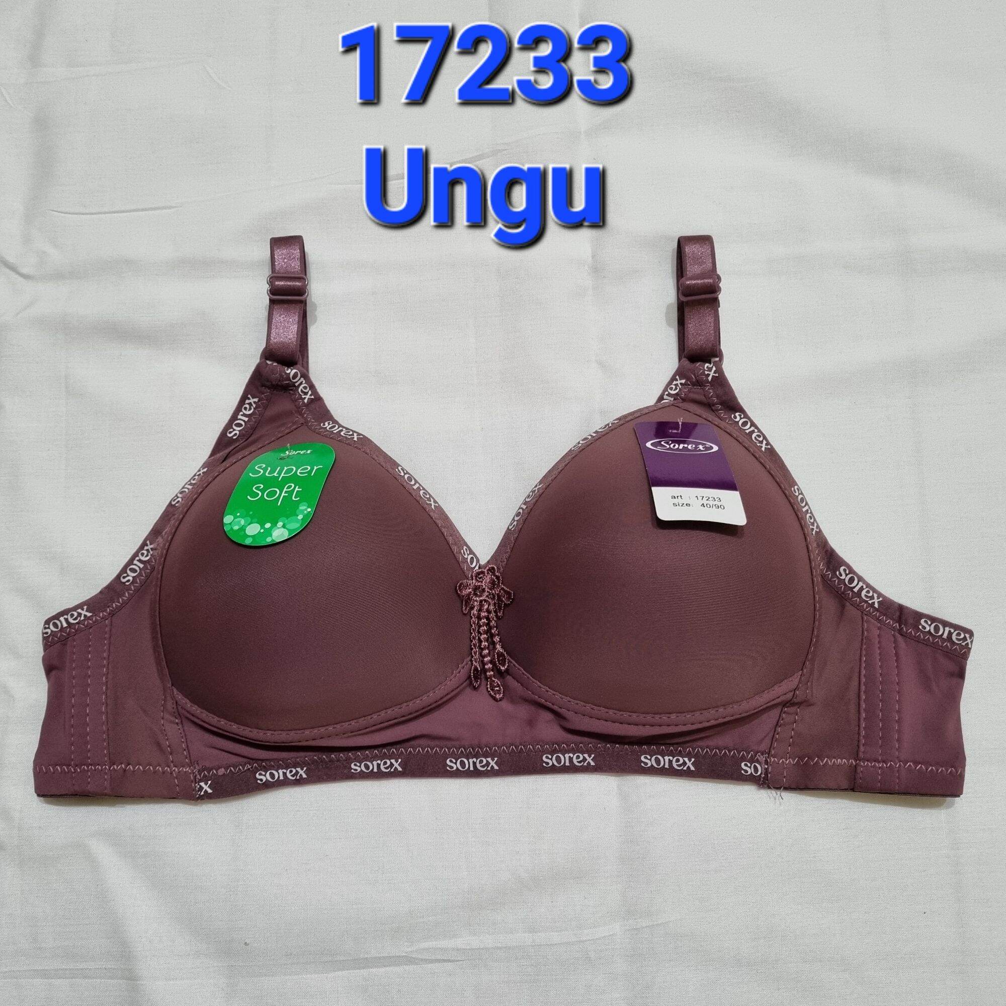 BH BRA SOREX 17232 CUP A-B TANPA KAWAT CASUAL STYLE BRA