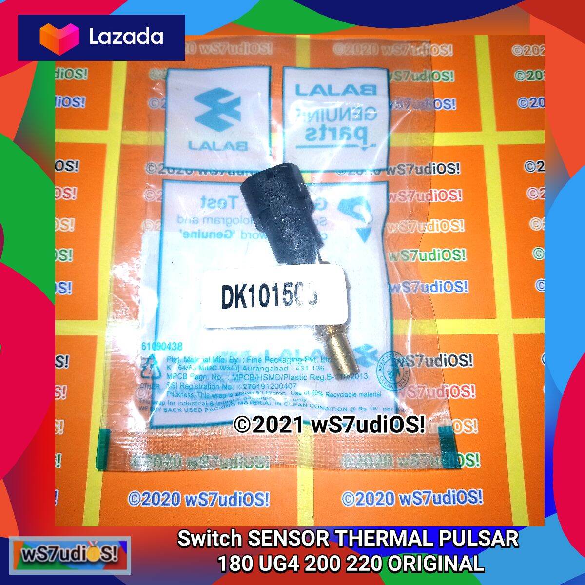 Engine Temperatur Switch Sensor Panas Thermal Mesin Bajaj Pulsar 220