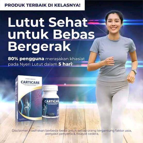 Carticare Suplemen Nyeri Sendi Asli Original - Carticare Obat Persendian Tulang Dan Otot. 