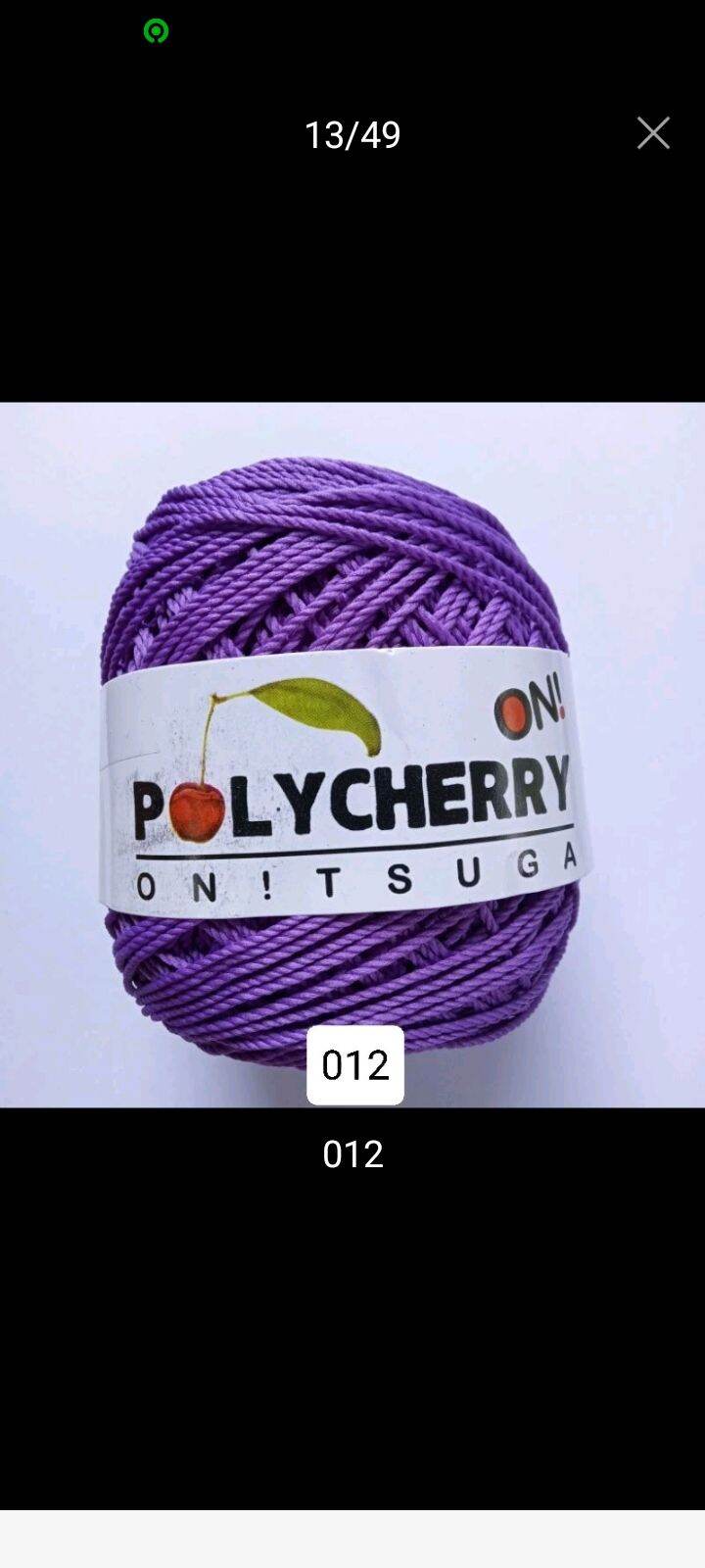 Benang rajut polycheery / Repack 10 meter (wajib baca deskripsi)