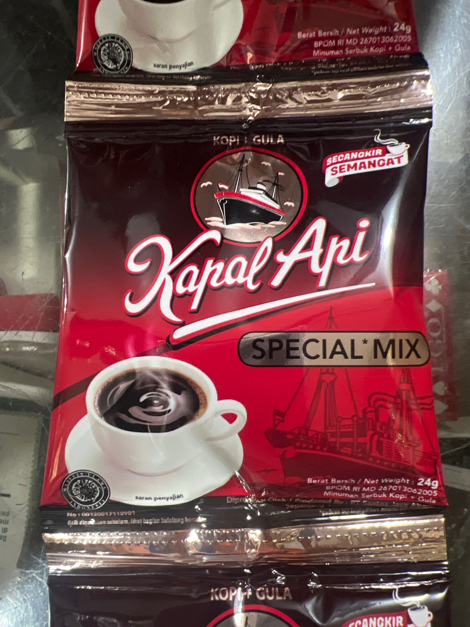 KOPI KAPAL API SPECIAL MIX SACHET RENTENG KARTON DUS | Lazada Indonesia