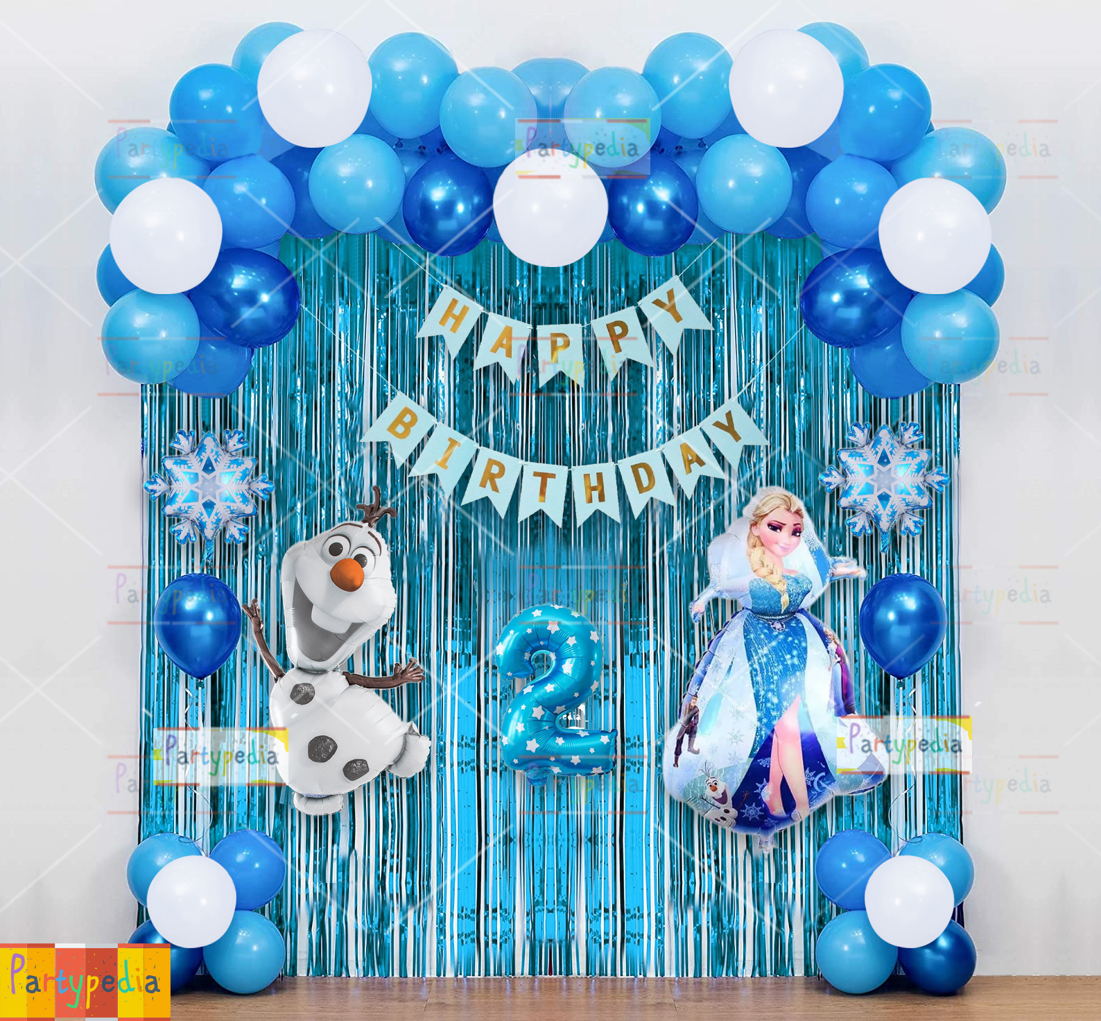 PAKET DEKORASI ULANG TAHUN TEMA FROZEN