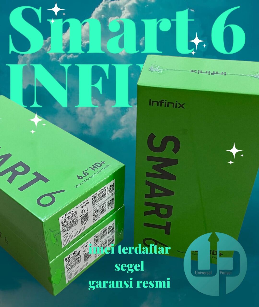 INFINIX SMART 5 RAM 2GB/32GB 3/64GB + SMART 6 2/32 GB