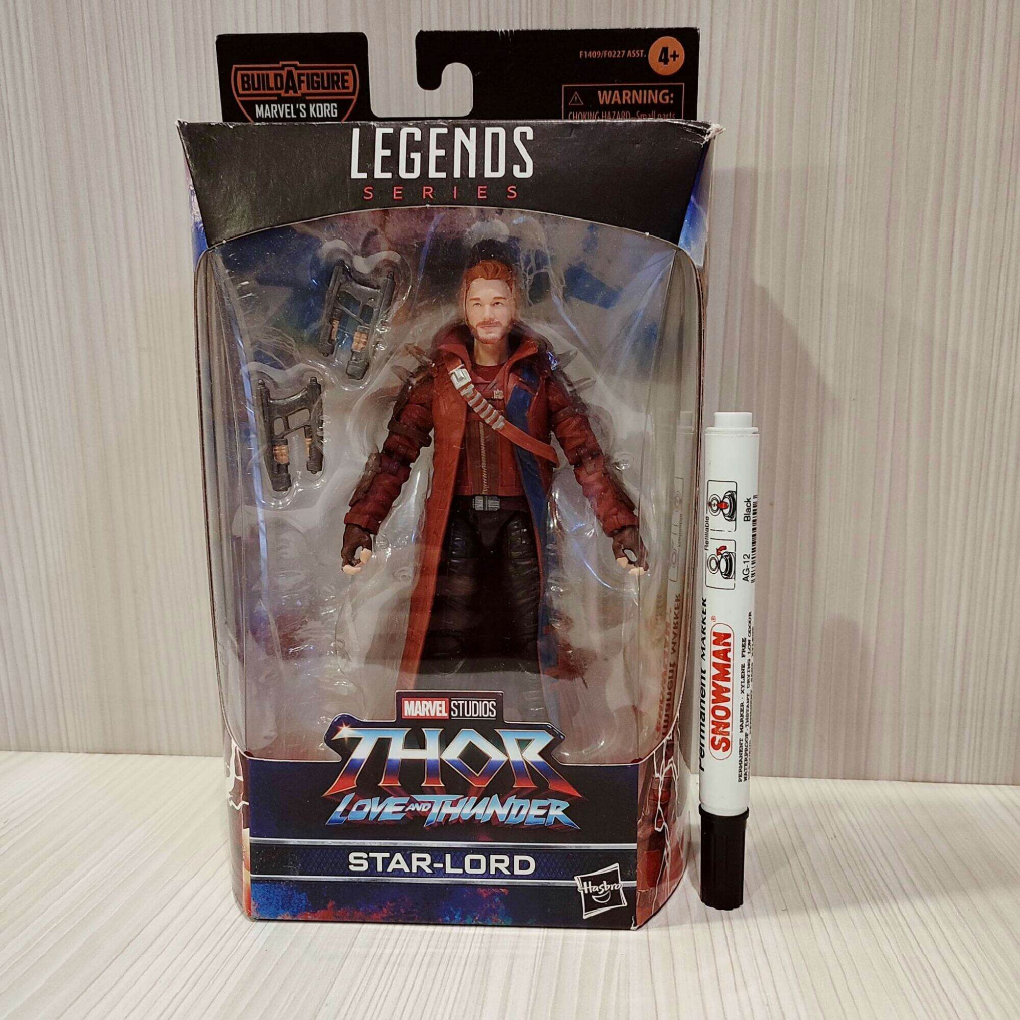 Boneco Articulado Star Lord - Legends Series - Build a Figure - Thor Love  And Thunder - Marvel - F1409 - Hasbro em Promoção na Americanas