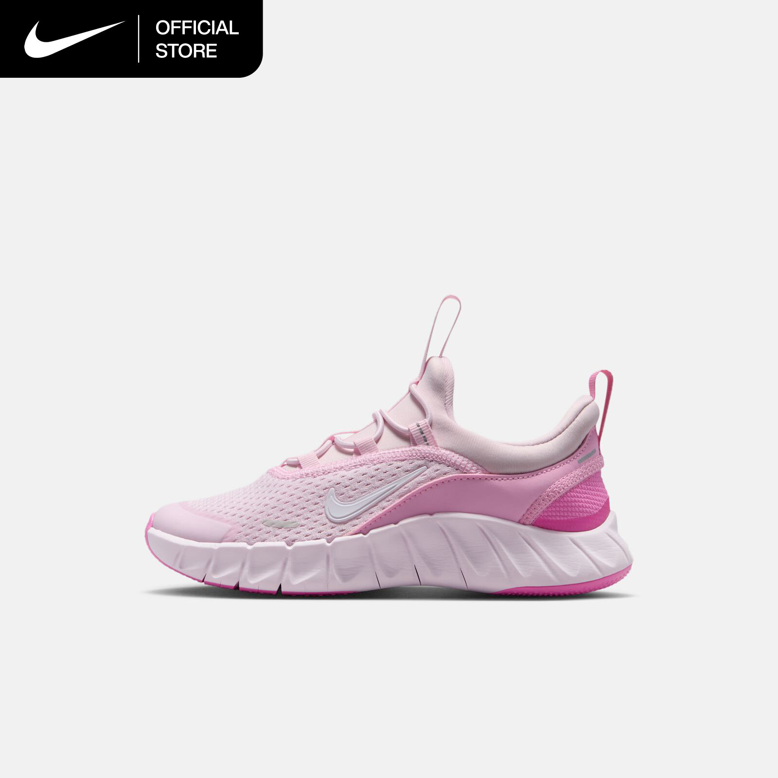 แฟชั่นและเสื้อผ้าเด็ก Nike รองเท้าวิ่งเด็ก Free Ride - Pink Rise IQ5811-600 ราคา 2,400 บาท*ส่งฟรี