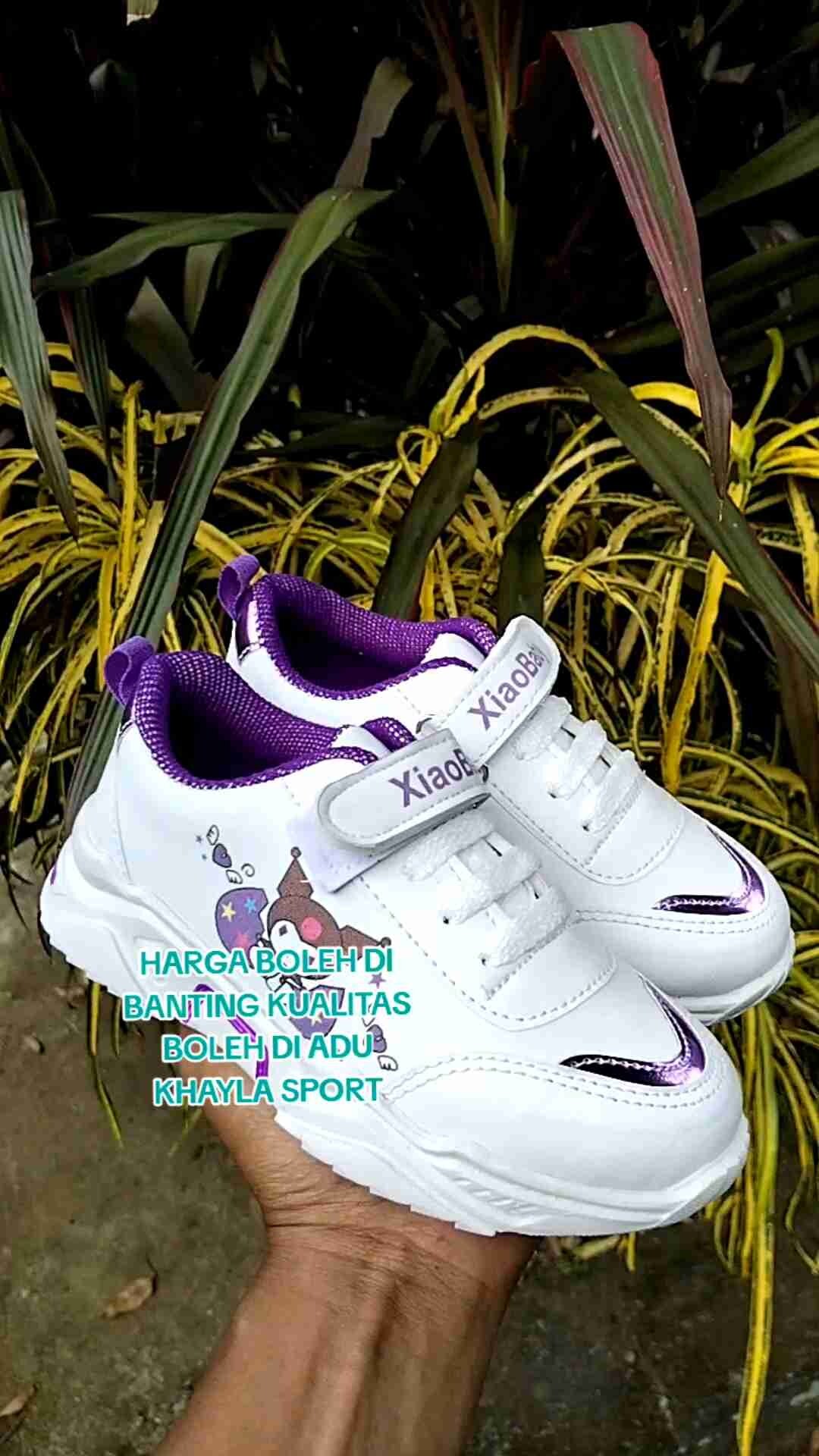 SEPATU SNEAKERS ANAK PEREMPUAN KARAKTER CINAMONROLL SEPATU ANAK