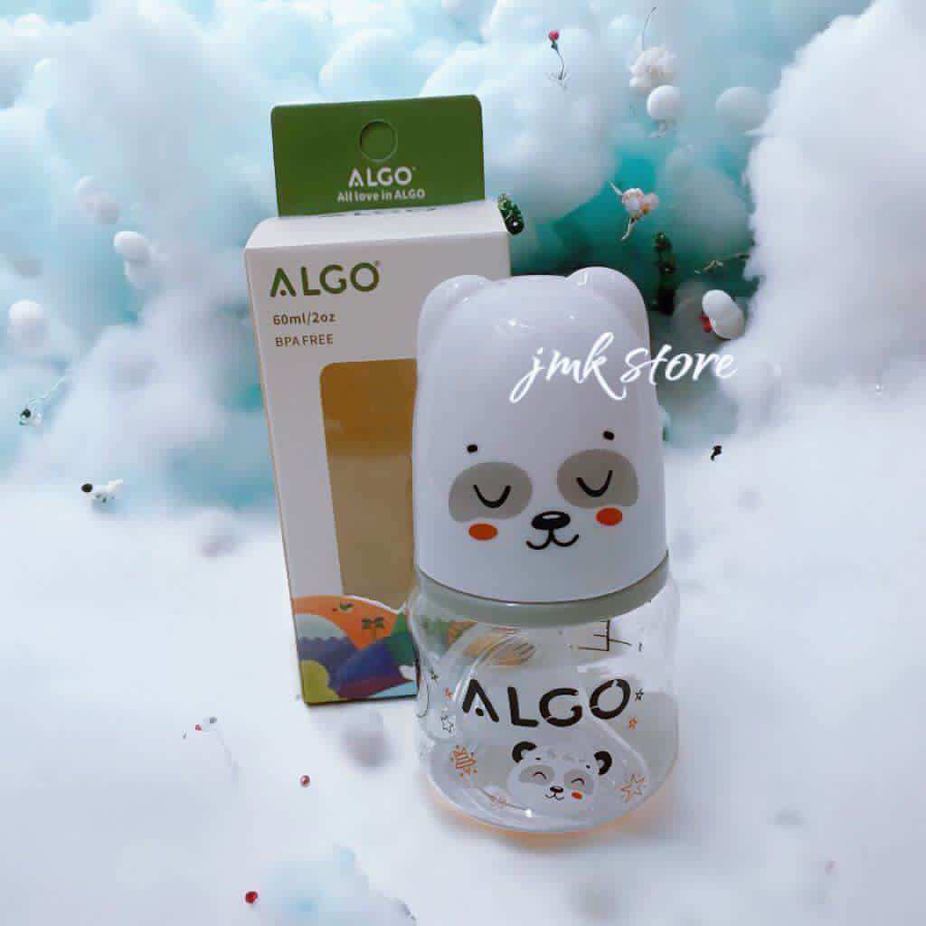 Botol susu bayi newborn 60ml boneka lucu dot bulat anti panas bagus