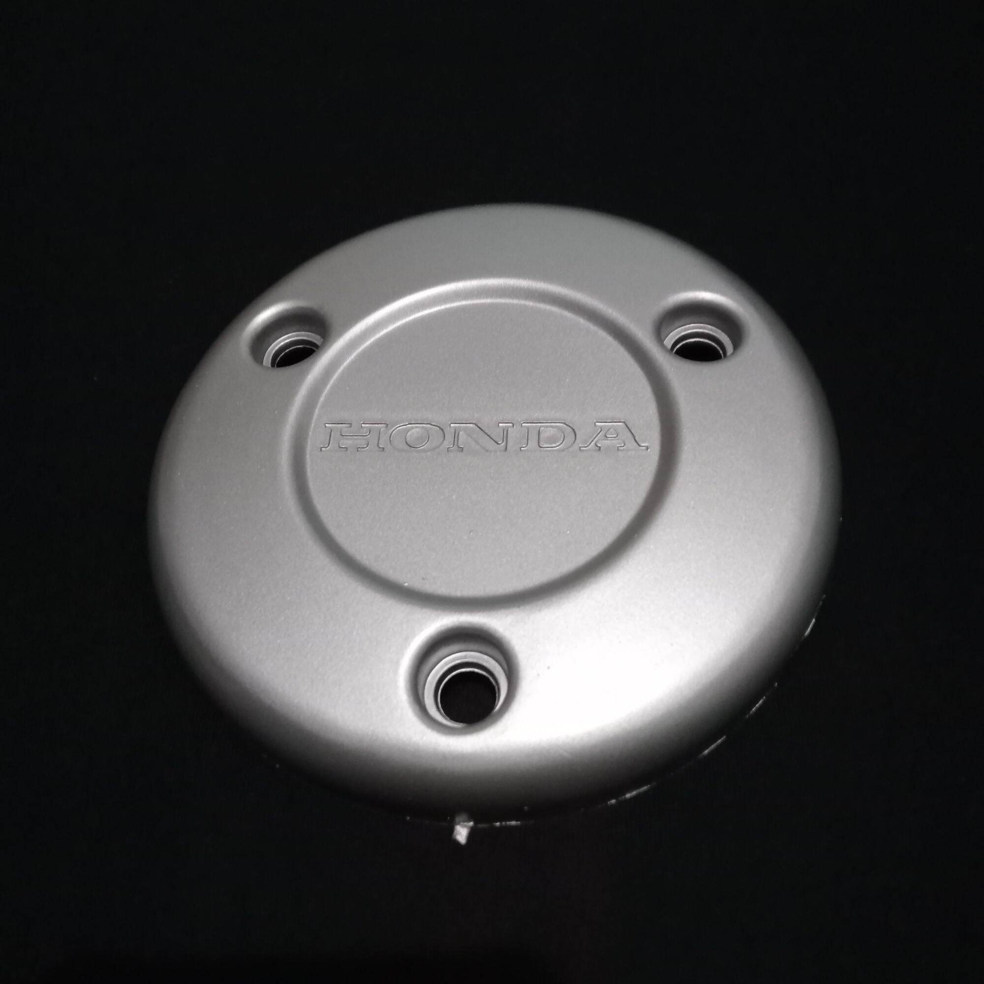 Cover tutup blok mesin motor Honda bebek Legenda 2 Grand Narita silver