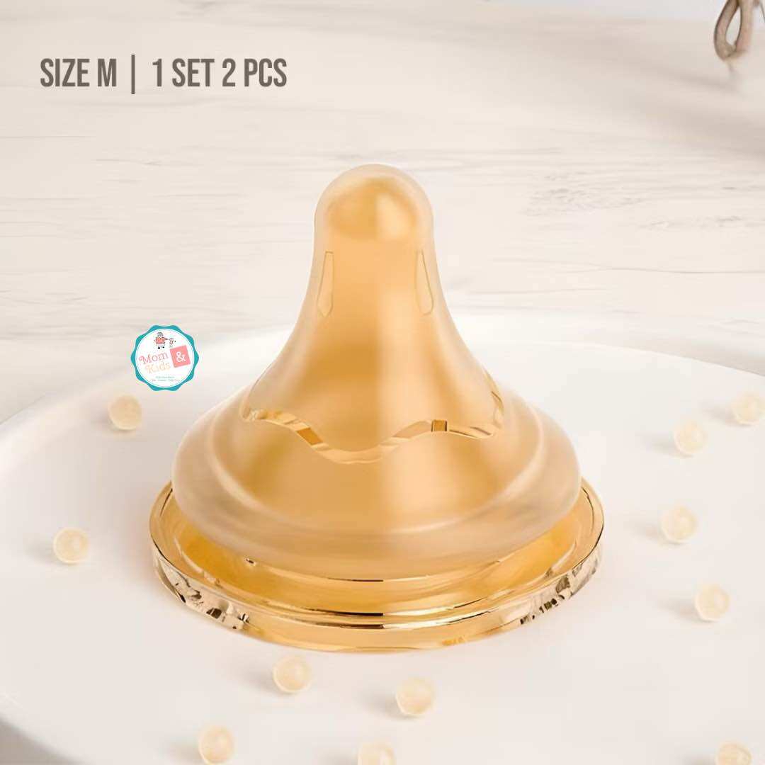 SAKUMINI Dot Botol Susu PPSU Size S M L (isi 2 pcs) | PPSU Nipple | Dot Botol Wide Neck BPA Free Anti Colic