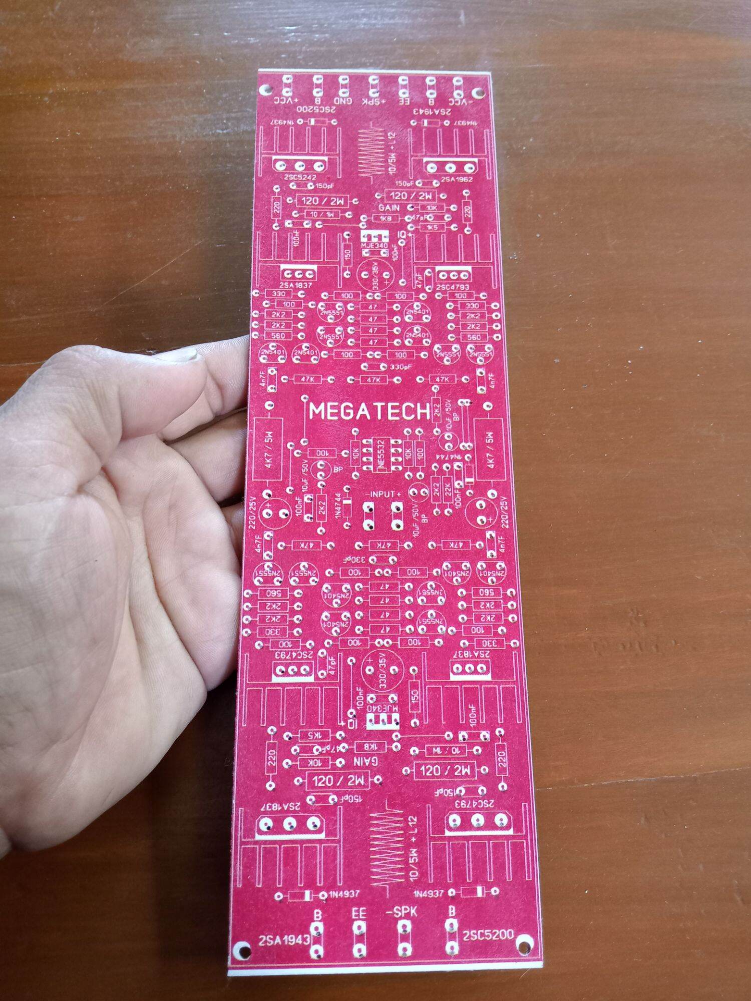 PCB driver power amplifer mega tech | Lazada Indonesia