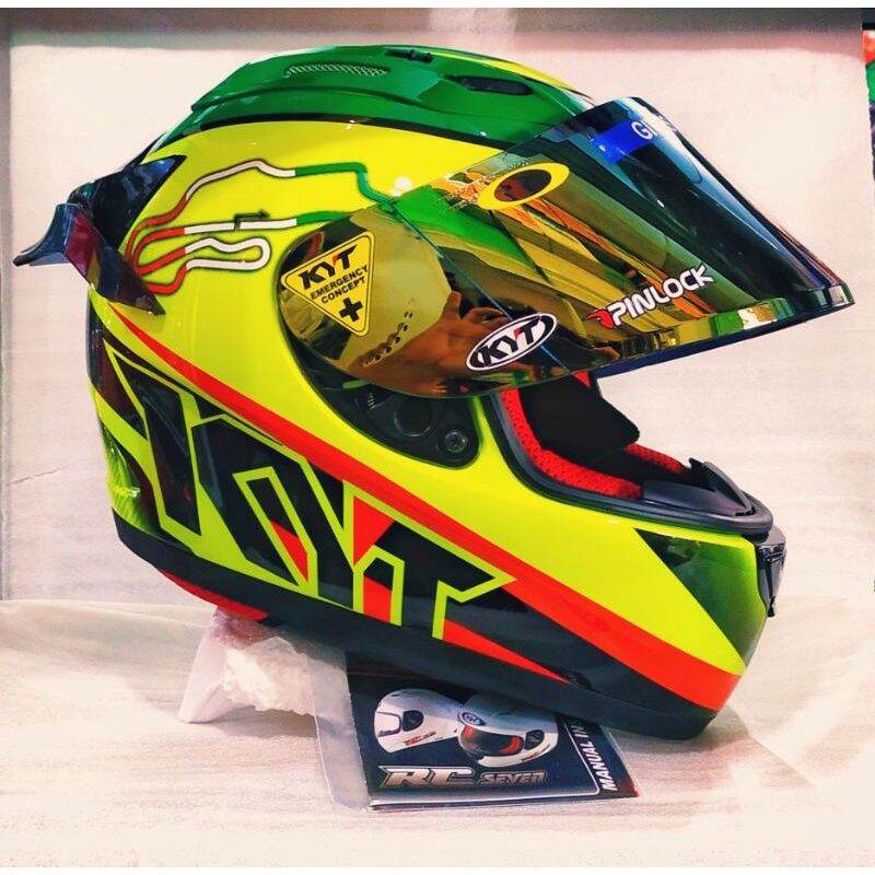 HELM KYT RC SEVEN SERI 15 PAKET GANTENG 