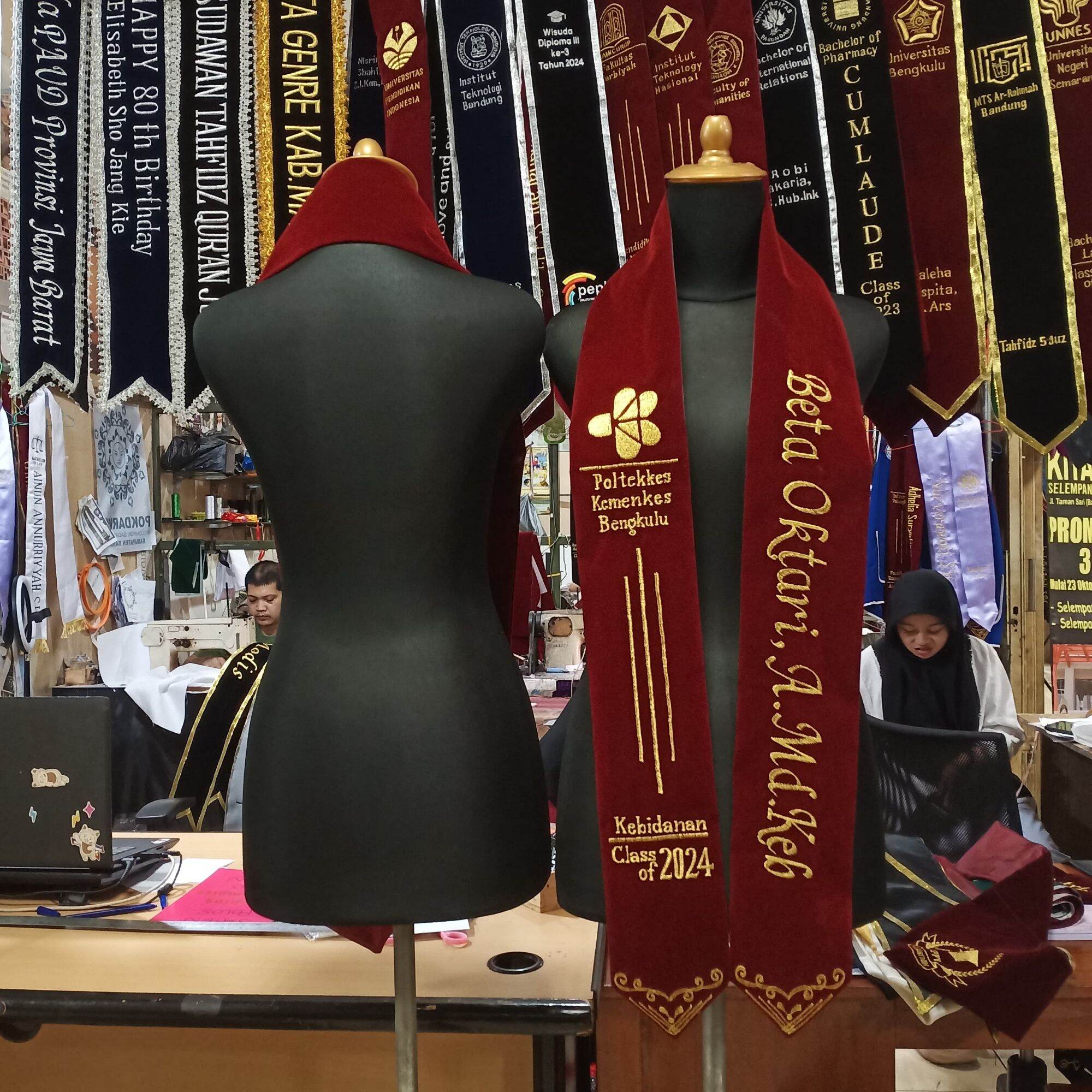 Selempang Wisuda Premium